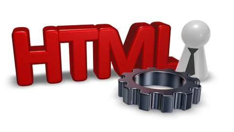 Html Stock-Illustration