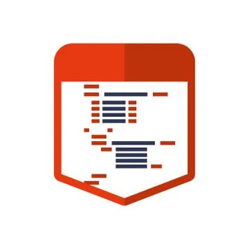 HTML programming code Stock Illustration