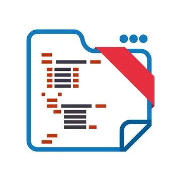 HTML programming code Stock Illustration