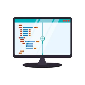 HTML programming code Stock Illustration