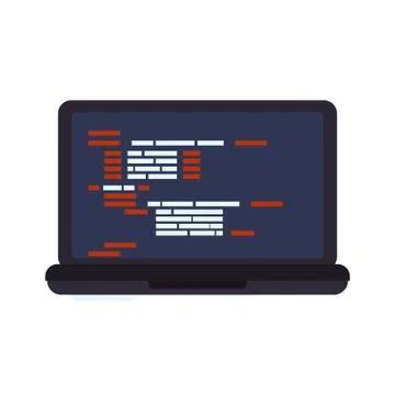 HTML programming code Stock Illustration