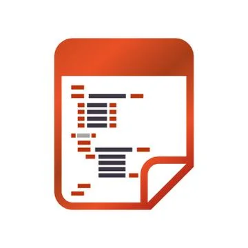 HTML programming code Stock Illustration