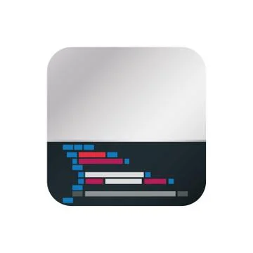 HTML programming code Stock Illustration
