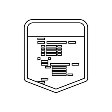 HTML programming code Stock Illustration