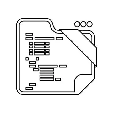HTML programming code Stock Illustration