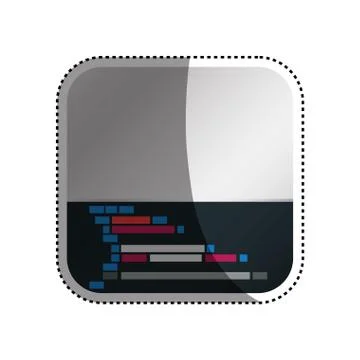 HTML programming code Stock Illustration