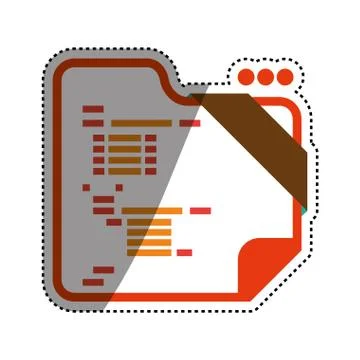 HTML programming code Stock Illustration