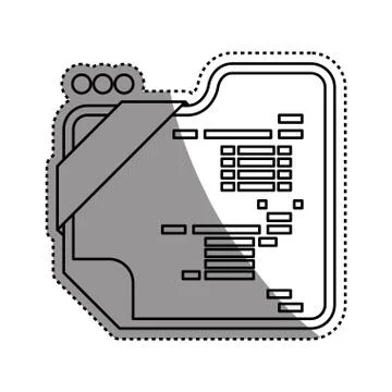 HTML programming code Stock Illustration