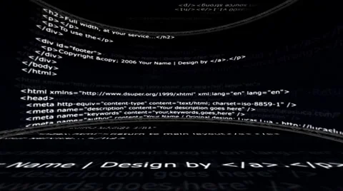 HTML Room Background Stock Footage 30368965