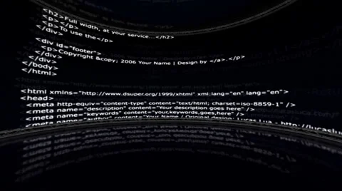 HTML Room Background Stock Footage 30369270