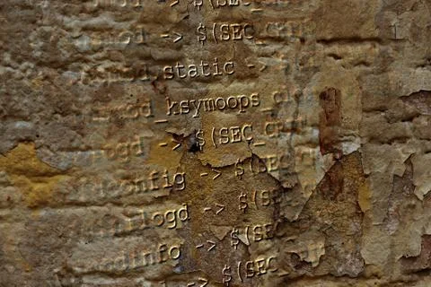 Html source codes 库存照片