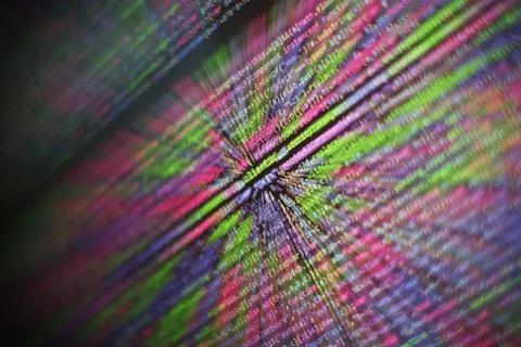 Html web design code for developers and designers Stock Photos