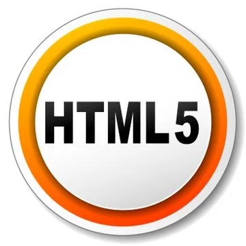 Html5 icon Stock Illustration