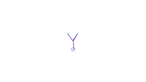 An HTML5/SVG animation where a stethoscope with distinct ear tubes and eart.. Video stock 345640624