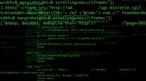 Htmlcode3 Stock Footage 22140648