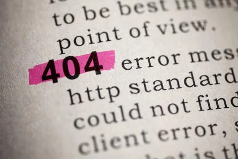Http 404 error 스톡 사진