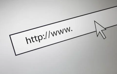 Http address 库存插图