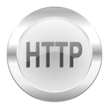 Http chrome web icon isolated. Ilustración de archivo