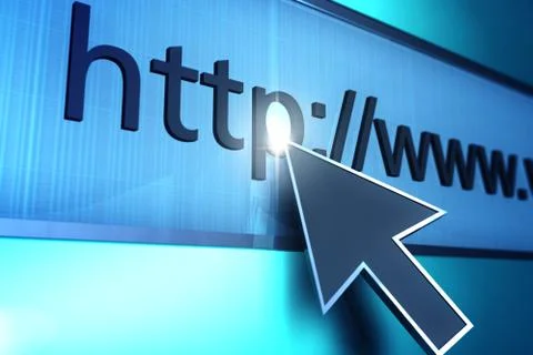 Http click Stock-Illustration