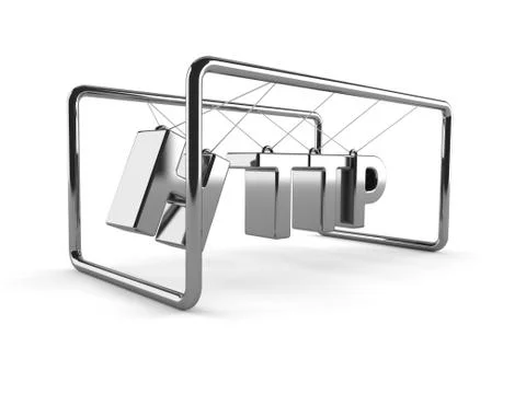 HTTP concept Stock-Illustration