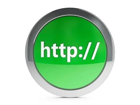 Http icon with highlight Ilustración de archivo