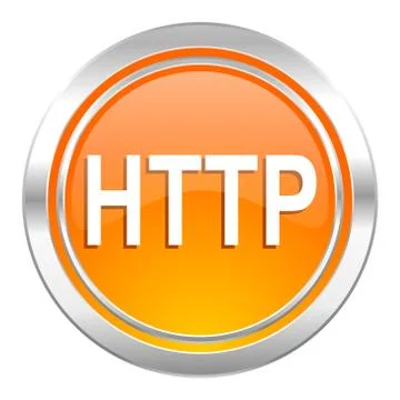 Http icon. 库存插图