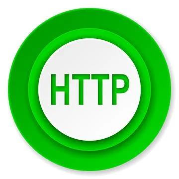 Http icon. Ilustración de archivo