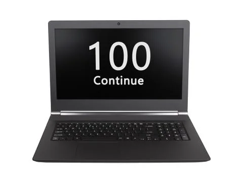 HTTP Status code - 100, Continue Foto stock