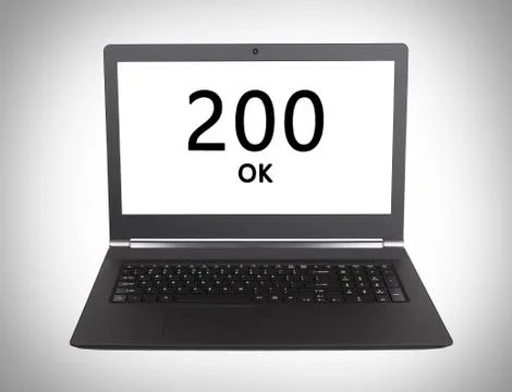 HTTP Status code - 200, OK 写真素材