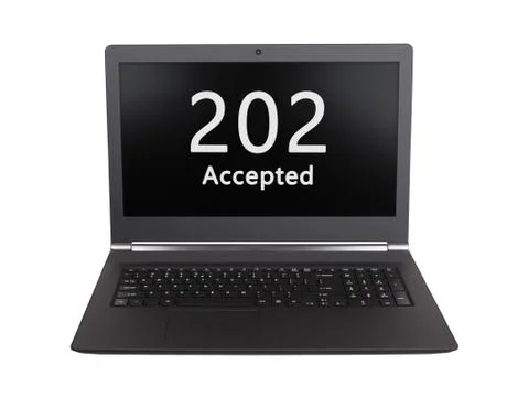 HTTP Status code - 202, Accepted 写真素材