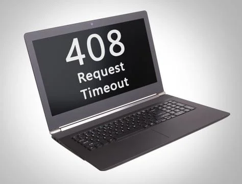 HTTP Status code - 408, Request Timeout Foto stock