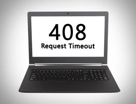HTTP Status code - 408, Request Timeout Foto stock