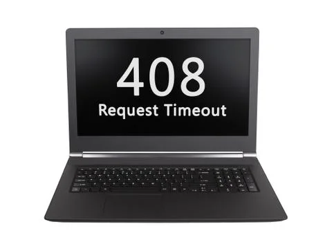 HTTP Status code - 408, Request Timeout Foto stock
