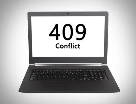 HTTP Status code - 409, Conflict Stock Photos
