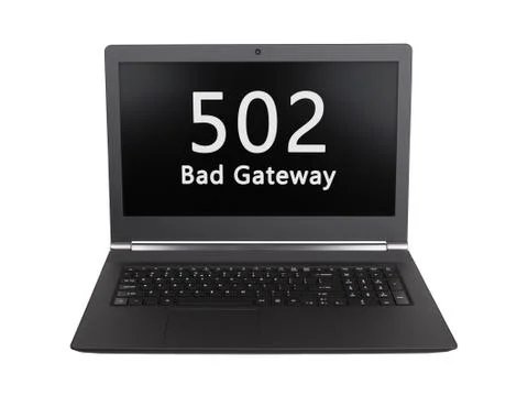 HTTP Status code - 502, Bad Gateway Foto stock