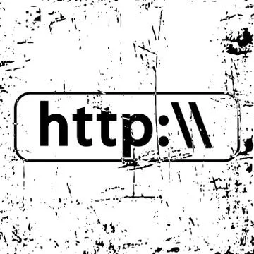 HTTP t shirt typography graphics Stock-Illustration