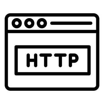 Http Vector Icon Design Illustration Ilustración de archivo