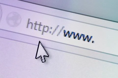 Http www browser bar 스톡 사진