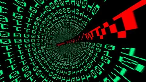 Http www data tunnel 스톡 일러스트