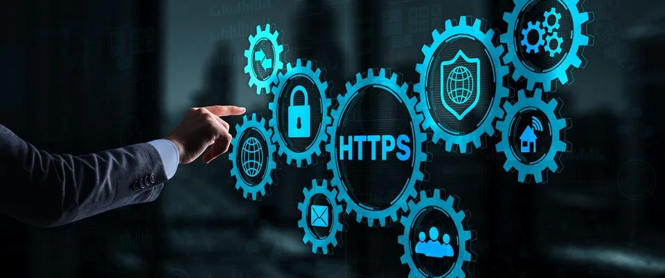 HTTPS is an extension of the HTTP protocol to support encryption for increased Stock Photos