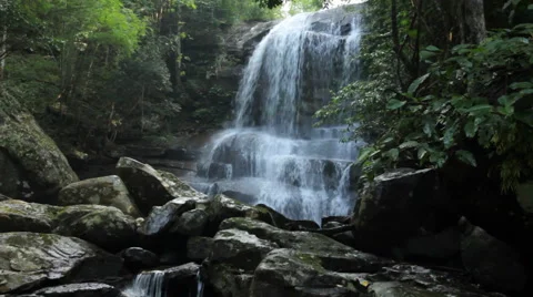 Huai Phai waterfall Stock Footage 46272074