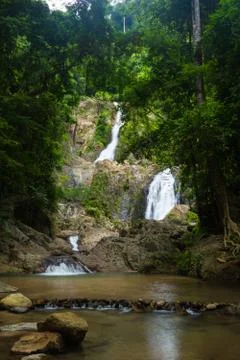 Huai To Waterfall Stock Photos