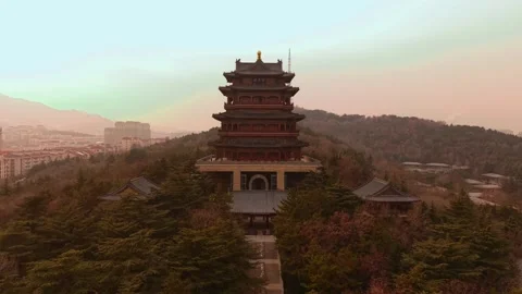 Huancuilou far forward 2 Stock Footage 296644385