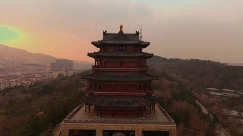 Huancuilou full backward Stock Footage 296644658