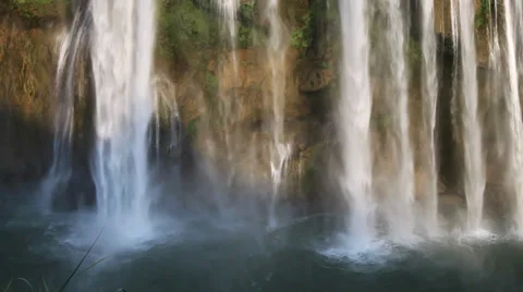 Huangguoshu waterfall Stock Footage 32168684
