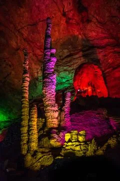 Huanglong Cave Stock Photos