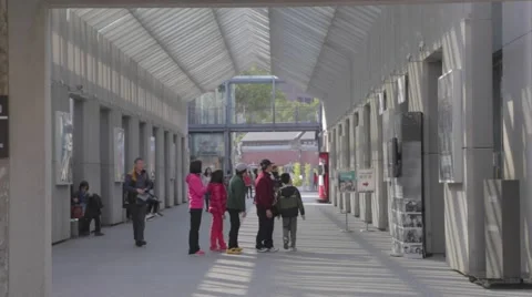 Huanshan spot warehouse - medium angle Video stock 46034411