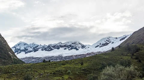 Huaraz Mountains Time Lapse Stock Footage 52846480