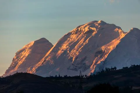 Huascaran Peak Stock Photos