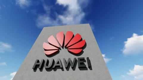 Huawei logo Stock Footage 150260033